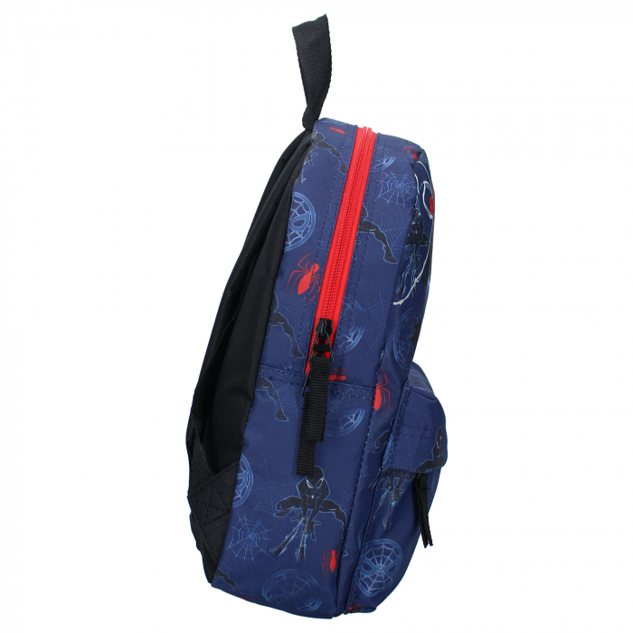 Ghiozdan copii, 31 x 23 x 8 cm, cu doua compartimente, multicolor, bretele ergonomice, intarite si ajustabile, Fight Against Wrong, Spiderman [3]