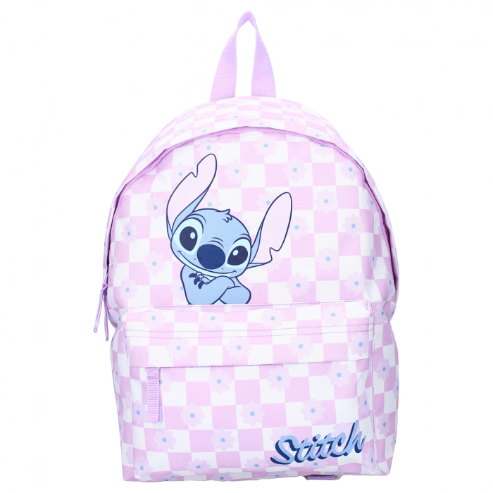 Ghiozdan copii, 37x26x12 cm, cu doua compartimente, multicolor, bretele ergonomice, intarite si ajustabile, Bag It Up, Stitch [2]