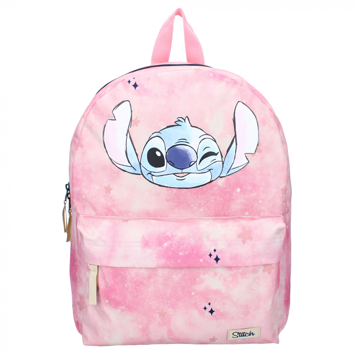Ghiozdan copii, 39x29x12 cm, cu doua compartimente, multicolor, bretele ergonomice, intarite si ajustabile, Unbearably Cool, Stitch [2]