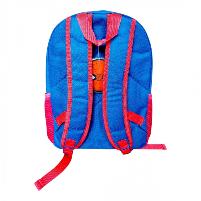 Ghiozdan copii, 40x30x15 cm, cu doua compartimente, multicolor, bretele intarite si ajustabile, Spiderman [5]