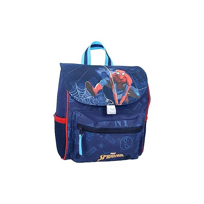 Ghiozdan Disney Spiderman School Time, Albastru, 23 x 20 x 14 cm [2]