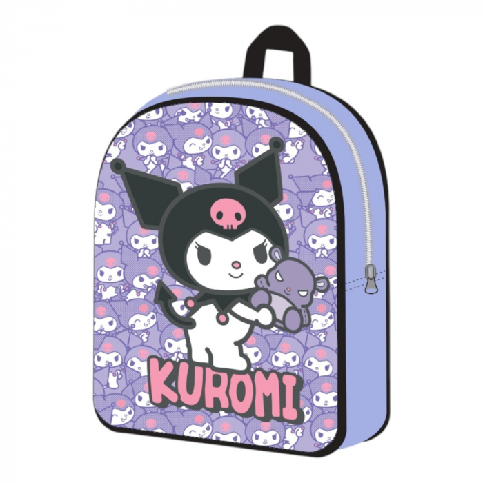 Ghiozdan gradinita, 30x26x10 cm, bretele ajustabile si intarite, multicolor, Kuromi [1]