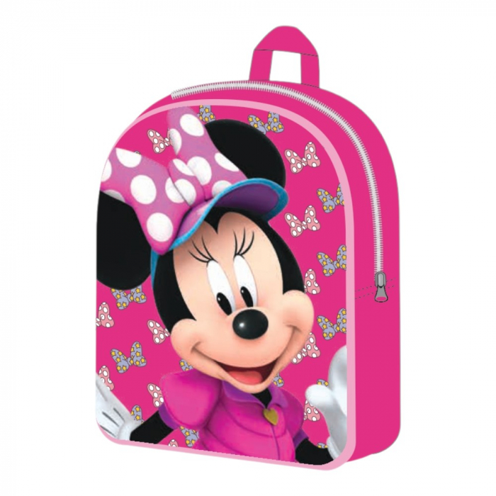 Ghiozdan gradinita, 30x26x10 cm, bretele ajustabile si intarite, multicolor, Minnie Mouse [1]