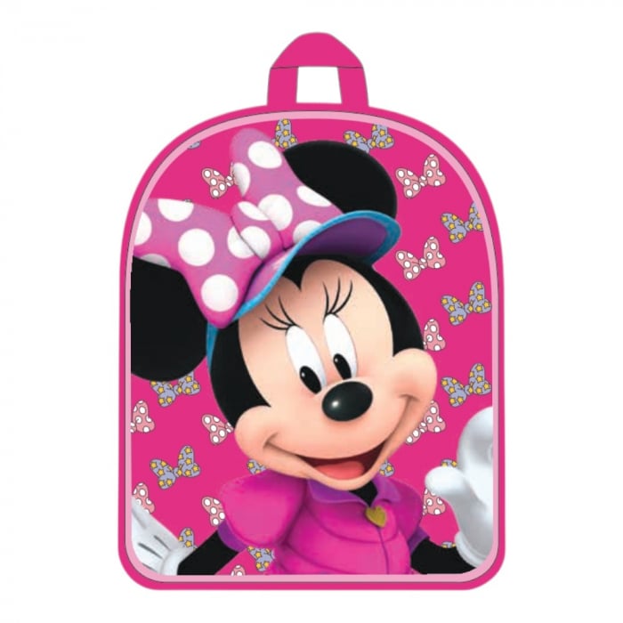 Ghiozdan gradinita, 30x26x10 cm, bretele ajustabile si intarite, multicolor, Minnie Mouse [2]