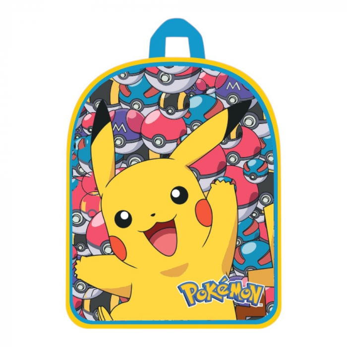 Ghiozdan gradinita, 30x26x10 cm, bretele ajustabile si intarite, multicolor, Pokémon [2]