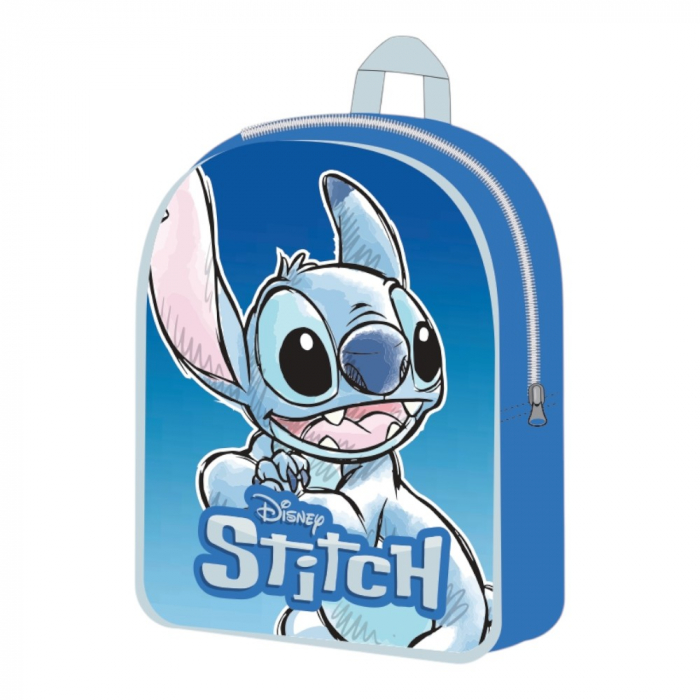 Ghiozdan gradinita, 30x26x10 cm, bretele ajustabile si intarite, multicolor, Stitch, Disney [1]
