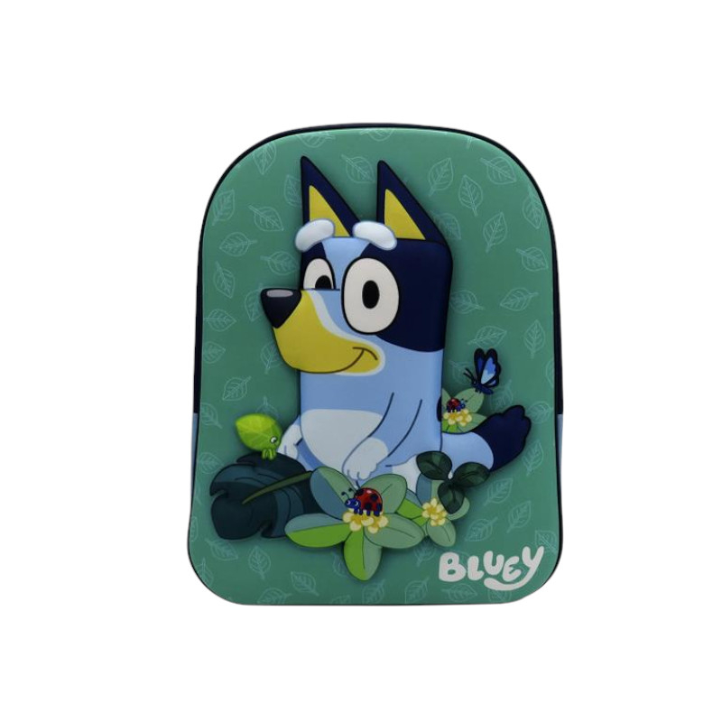 Ghiozdan gradinita, 3D, 32x26x10 cm, bretele ajustabile si intarite, multicolor, Bluey [2]