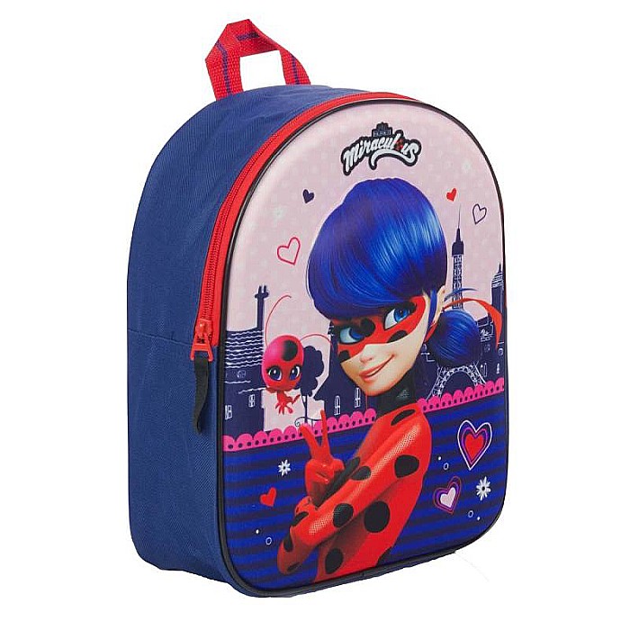 Ghiozdan Miraculous Ladybug 3D, 31 x 25 x 12 cm [2]