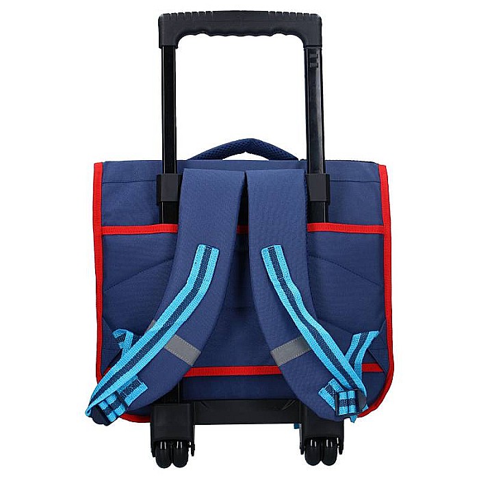 Ghiozdan tip troler, albastru, 38x31x15 cm, Keep on Moving, Spiderman [4]