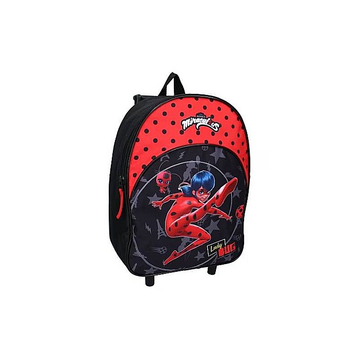 Ghiozdan Troler Miraculous Ladybug, 33 x 25 x 10 cm [2]