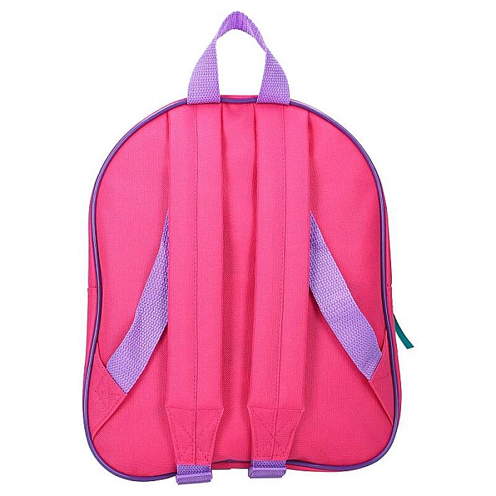 Rucsac multicolor cu 2 compartimente, 30x25x11 cm, Music and Dance, Peppa Pig [4]