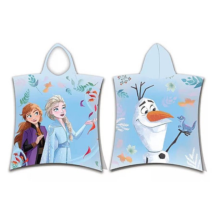 Prosop de baie pentru copii, Bumbac, Model Frozen, 50 x 115 cm, Multicolor [2]