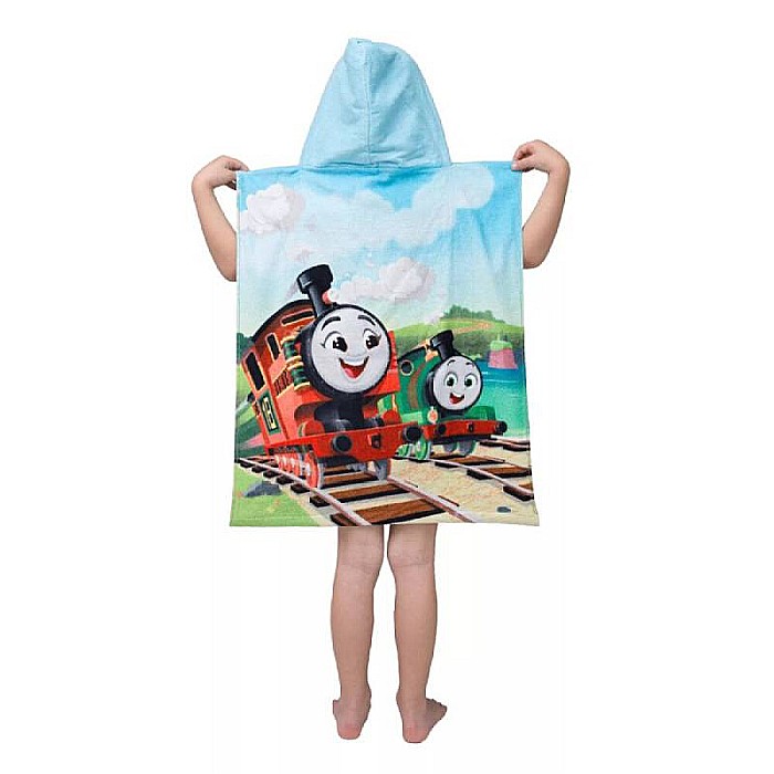 Prosop poncho Thomas și prietenii 50x115cm [2]