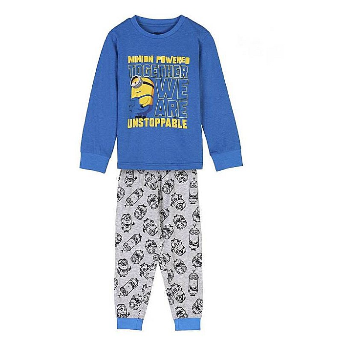 Pijamale copii Minions Albastru/Gri [3]