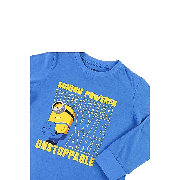Pijamale copii Minions Albastru/Gri [5]