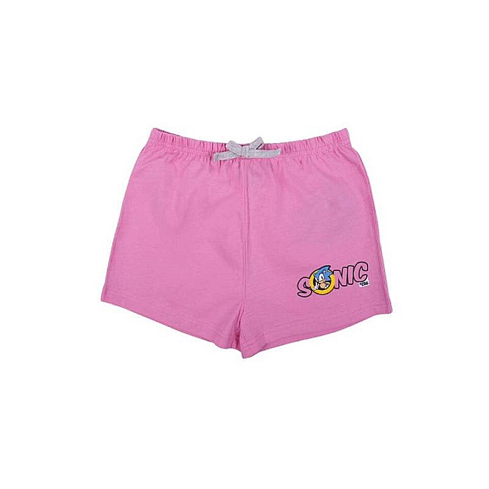Pijama copii, cu mânecă scurtă, 100% bumbac, multicolor, Sonic [4]