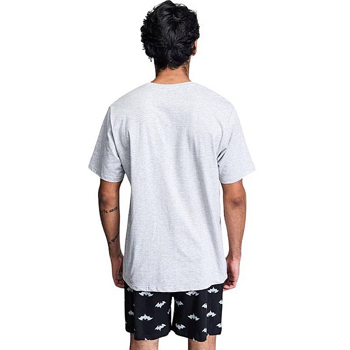 Pijama bărbați cu mânecă scurtă, bumbac, multicolor, Batman [4]