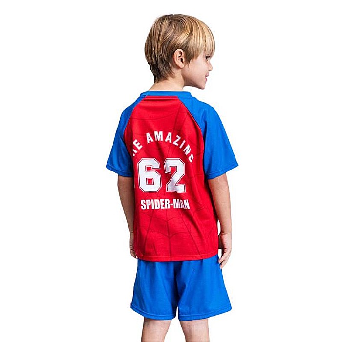 Set 2 piese, tricou și pantaloni scurți, albastru/roșu, Spiderman [5]