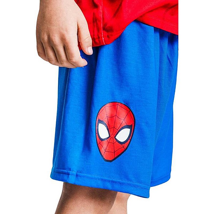Set 2 piese, tricou și pantaloni scurți, albastru/roșu, Spiderman [10]