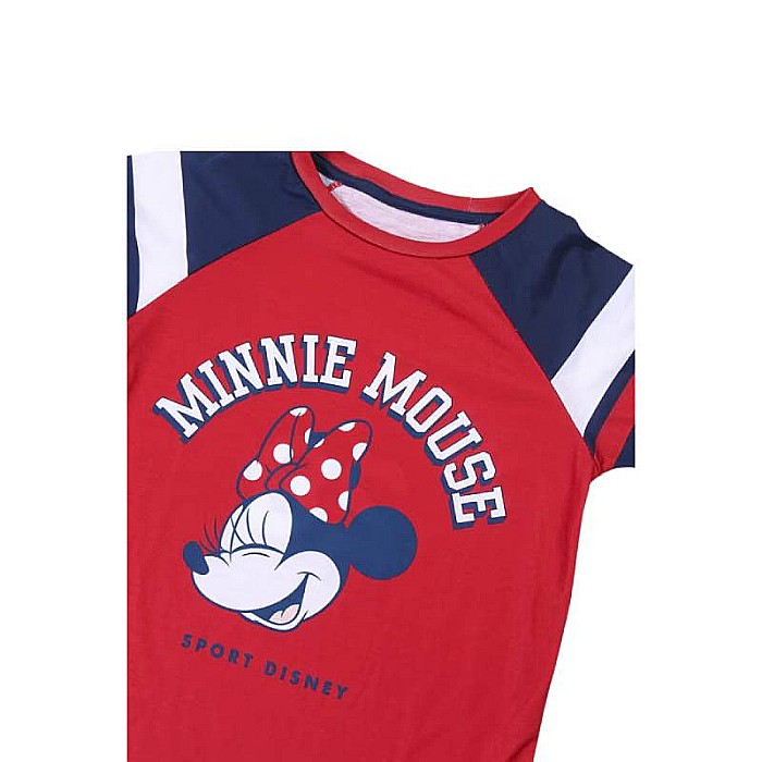 Set 2 piese, tricou și pantaloni scurți, roșu, Minnie Mouse, Disney [5]