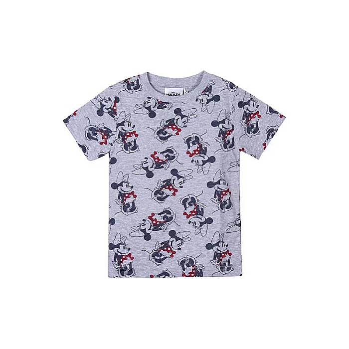 Tricou copii 100% bumbac, gri, Minnie Mouse, Disney [1]