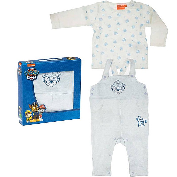 Set bebeluși salopetă și bluză, multicolor, Paw Patrol [3]