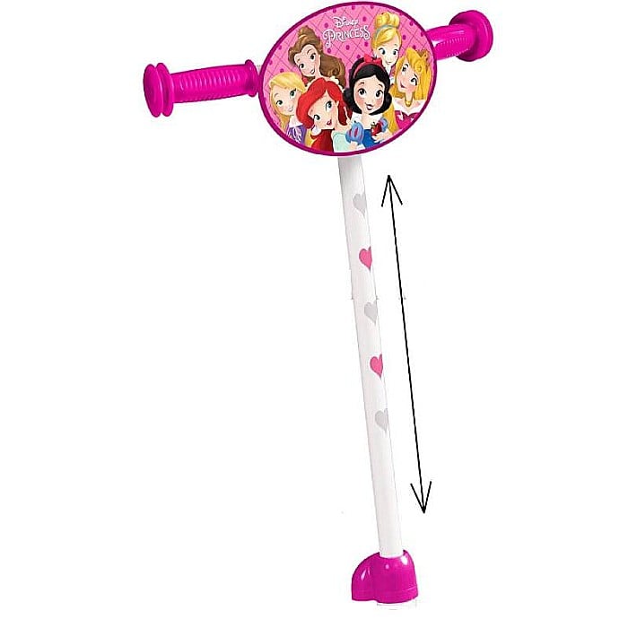 Trotinetă pentru fetițe cu 3 roți, multicolor, 2-5 ani, max 20 kg, ghidon reglabil, platformă antialunecare, Princess, Disney [2]