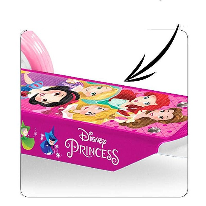 Trotinetă pentru fetițe cu 3 roți, multicolor, 2-5 ani, max 20 kg, ghidon reglabil, platformă antialunecare, Princess, Disney [3]