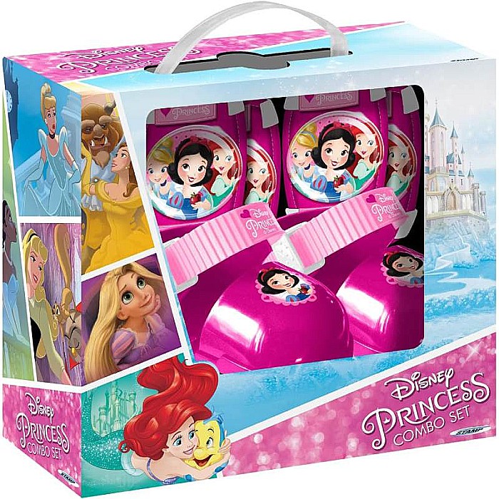 Set role, genunchiere și cotiere, multicolor, reglabile, mărimea 23-27, Princess, Disney [3]