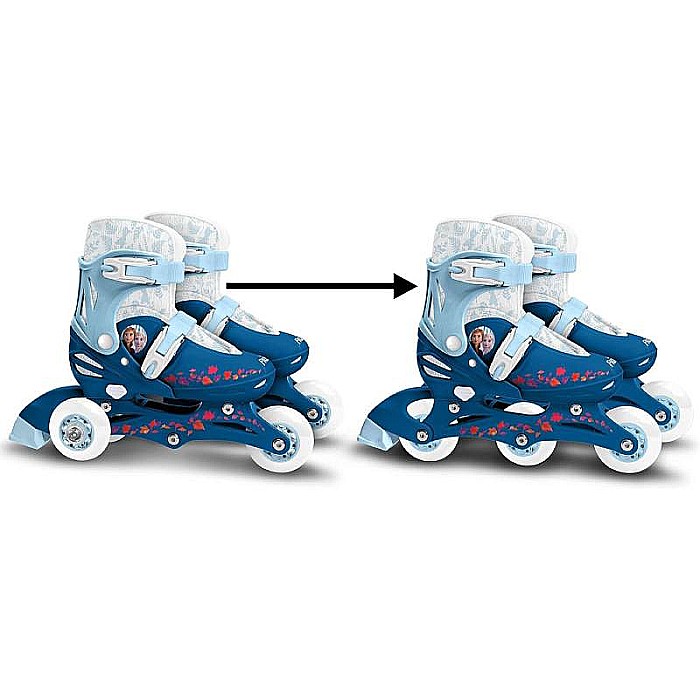 Role reglabile 2 în 1 pentru copii, multicolor, mărimea 27-30, Frozen [3]