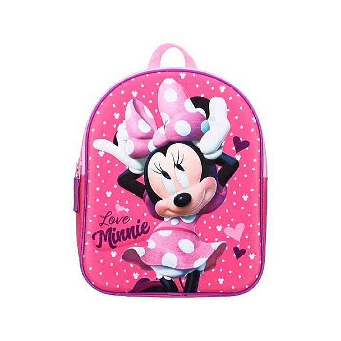 Ghiozdan pentru fetițe Love Minnie 3d 32x26x11 cm [2]