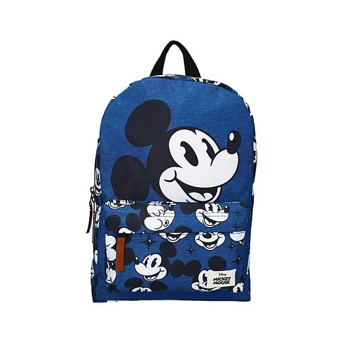 Ghiozdan Mickey Mouse good times only, dimensiuni 33cm x23cm x9cm [1]