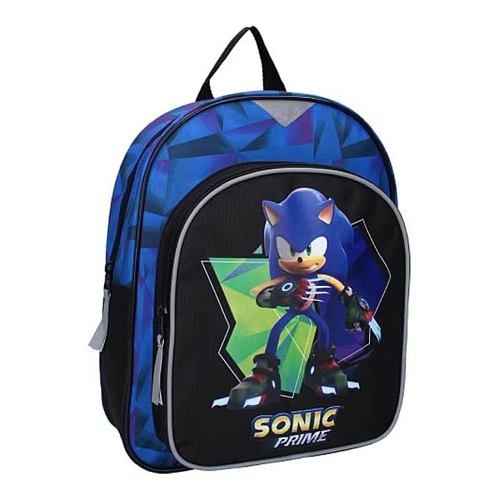 Ghiozdan Sonic Prime time, dimensiuni 30cm x25cm x11cm [2]