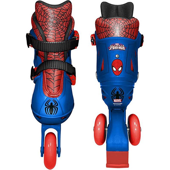 Role reglabile 2 în 1 pentru copii, multicolor, mărimea 27-30, Spiderman [2]