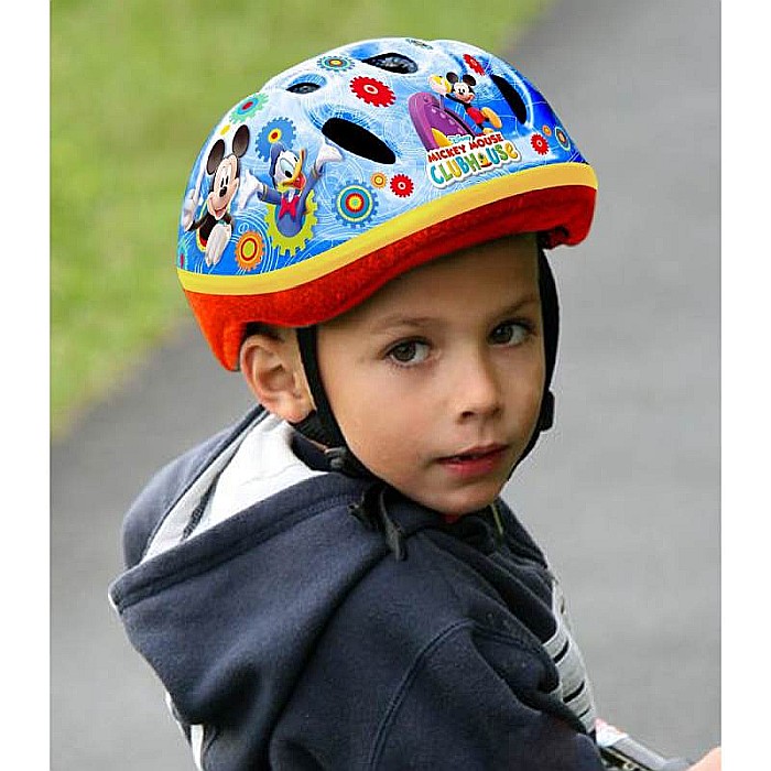 Set protecție pentru copii, cască cu mărime reglabilă, genunchiere și cotiere, multicolor, 3-6 ani, Mickey Mouse [3]