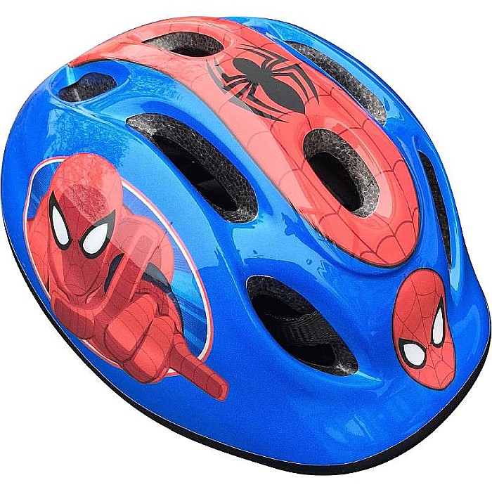 Set protecție pentru copii, cască cu mărime reglabilă, genunchiere și cotiere, multicolor, 3-6 ani, Spiderman [4]