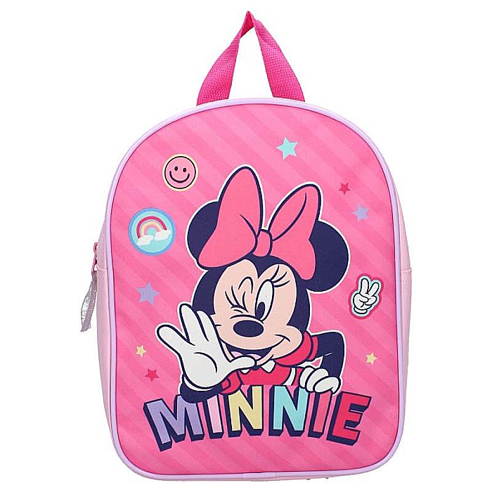 Ghiozdan grădiniță, 29x22x9 cm, multicolor, bretele ajustabile și căptușite, Minnie Mouse Glam It Up [2]