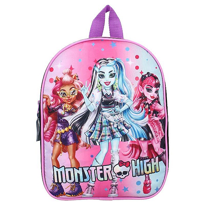 Ghiozdan grădiniță, 29x22x9 cm, multicolor, bretele ajustabile și căptușite, Monster High Feeling Fierce [2]