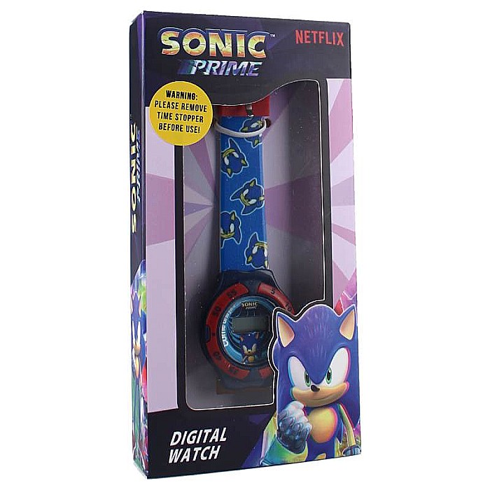 Ceas digital pentru băieți, multicolor, Sonic, Kids Time [3]