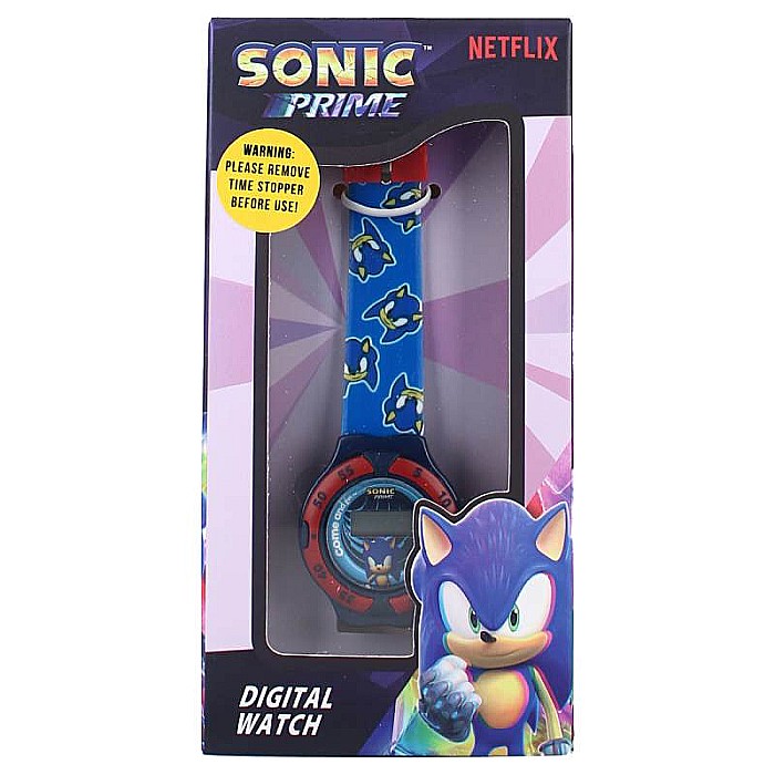 Ceas digital pentru băieți, multicolor, Sonic, Kids Time [4]