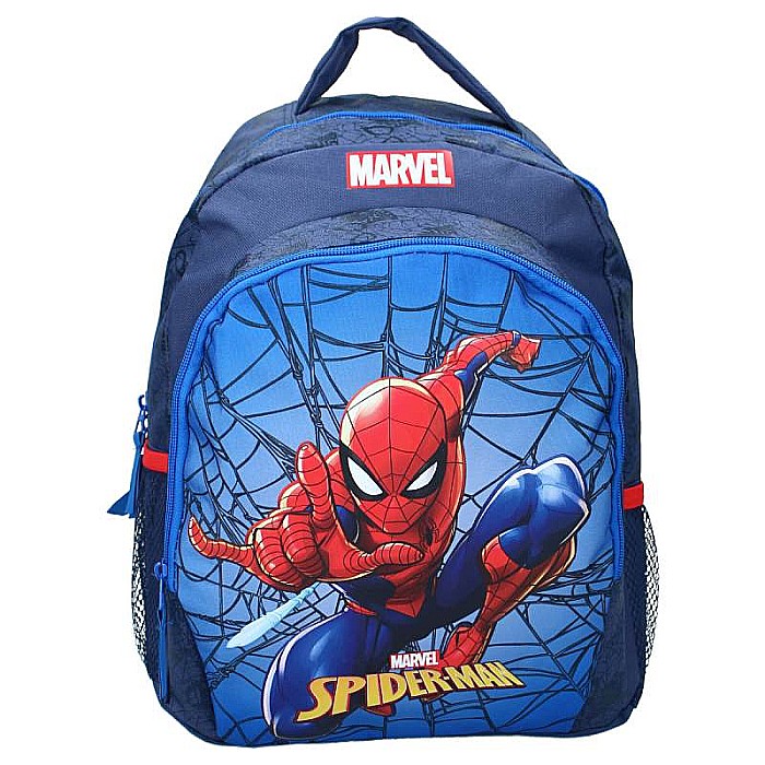 Ghiozdan cu două compartimente, multicolor, 35x27x18 cm, cu bretele ajustabile și căptușite, Spiderman Tangled Webs [2]