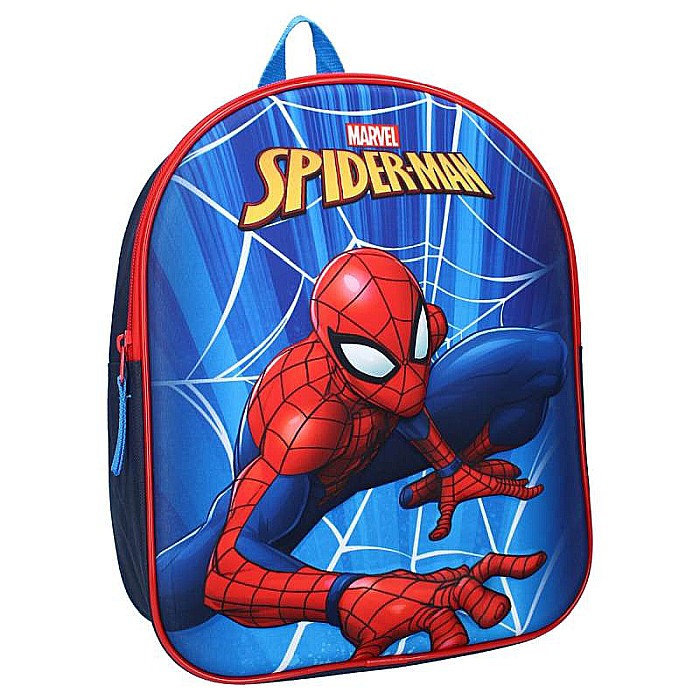 Ghiozdan 3D, Vadobag, Spiderman Stop Laughing, cu bretele ajustabile și căptușite, multicolor, 32x26x11 cm [2]