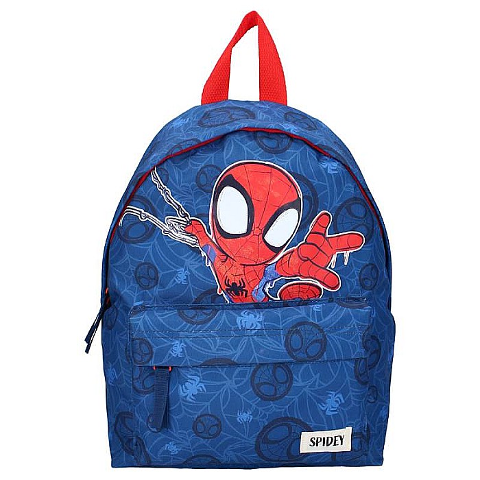 Rucsac cu două compartimente, multicolor, 31x10x25 cm, cu bretele ajustabile și căptușite, Spiderman Made For Fun [2]