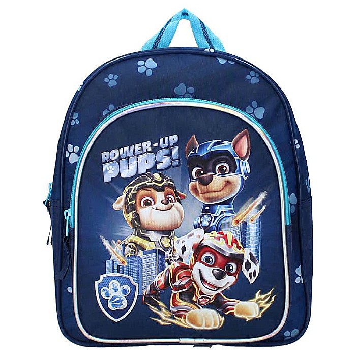Ghiozdan cu două compartimente, multicolor, 30x25x11 cm, cu bretele ajustabile și căptușite, Paw Patrol The Mighty Movie Mighty Pups [1]