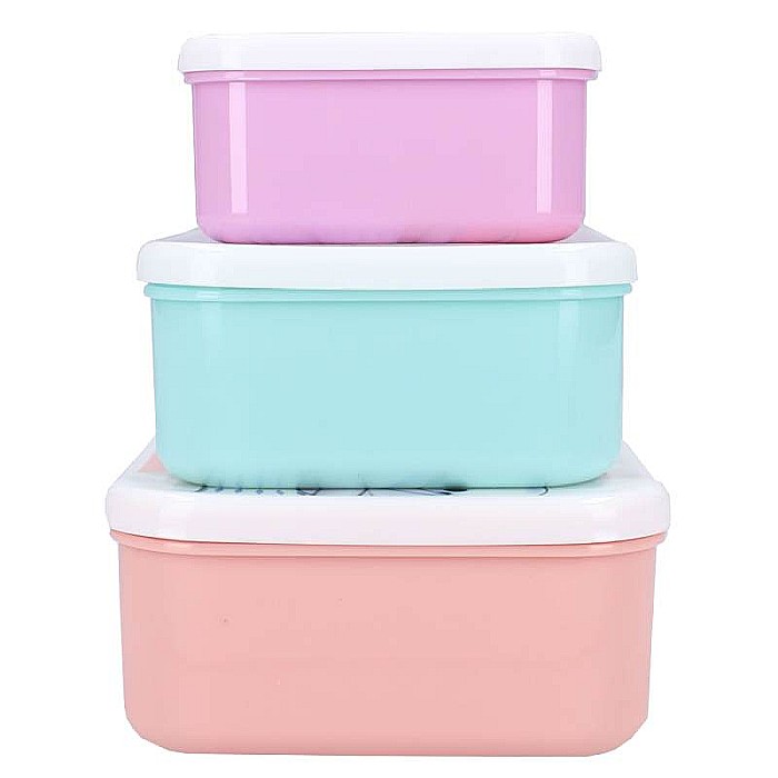 Set 3 caserole alimentare pentru copii, multicolor, plastic fără BPA, Frozen [5]