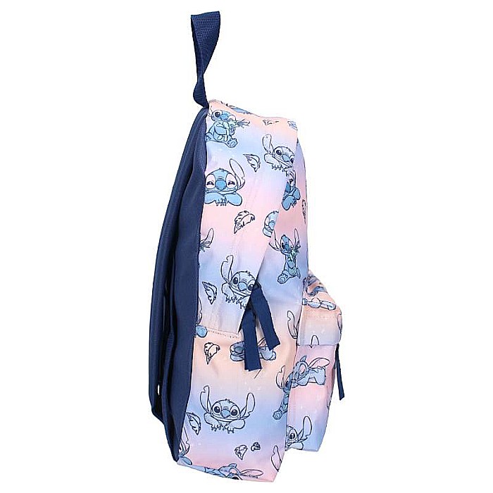 Rucsac cu două compartimente, multicolor, 31x23x9 cm, cu bretele ajustabile și căptușite, Stitch Simply Kind [3]