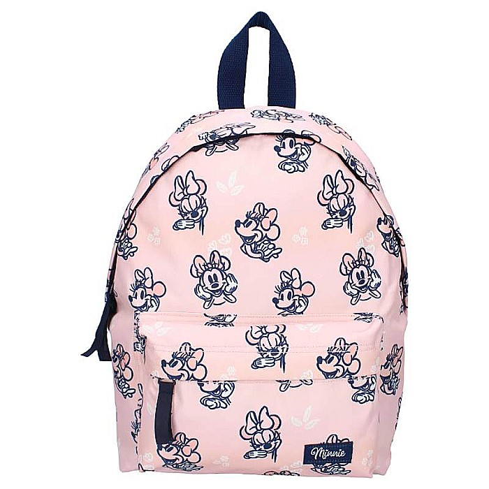 Rucsac cu două compartimente, multicolor, 31x23x9 cm, cu bretele ajustabile și căptușite, Minnie Mouse Simply Kind [1]