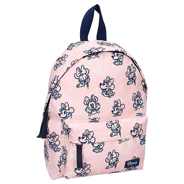 Rucsac cu două compartimente, multicolor, 31x23x9 cm, cu bretele ajustabile și căptușite, Minnie Mouse Simply Kind [4]