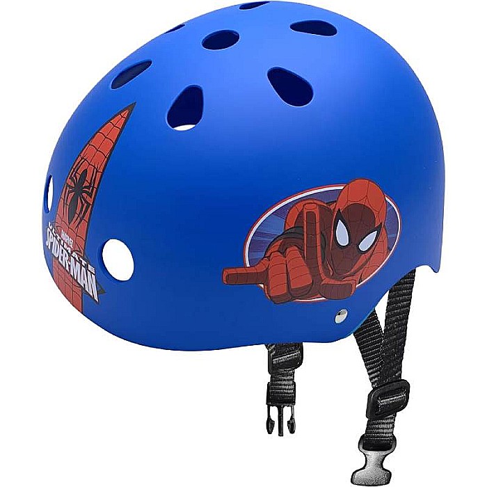 Set Skateboard Copii, 70 x 20cm, 9 straturi de arțar, placă antiderapantă, rulmenți Abec-5 și cască de protecție, multicolor, Spiderman [5]