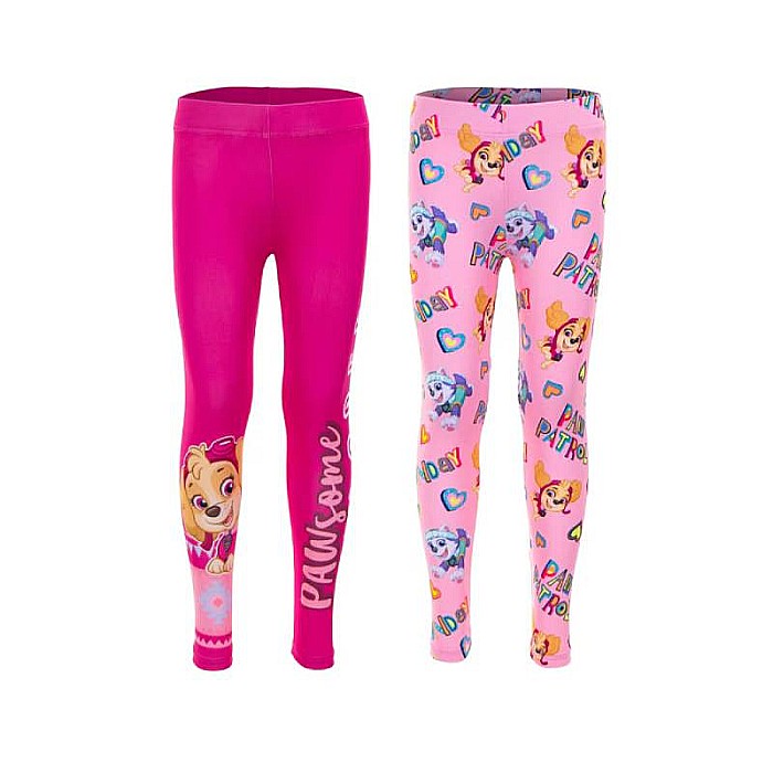 Set 2 perechi pantaloni pentru fete, multicolor, Paw Patrol [1]